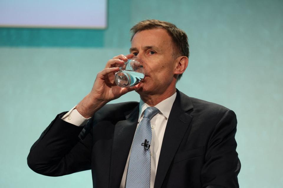 Jeremy Hunt has updated his constituents via Twitter/X (REUTERS)