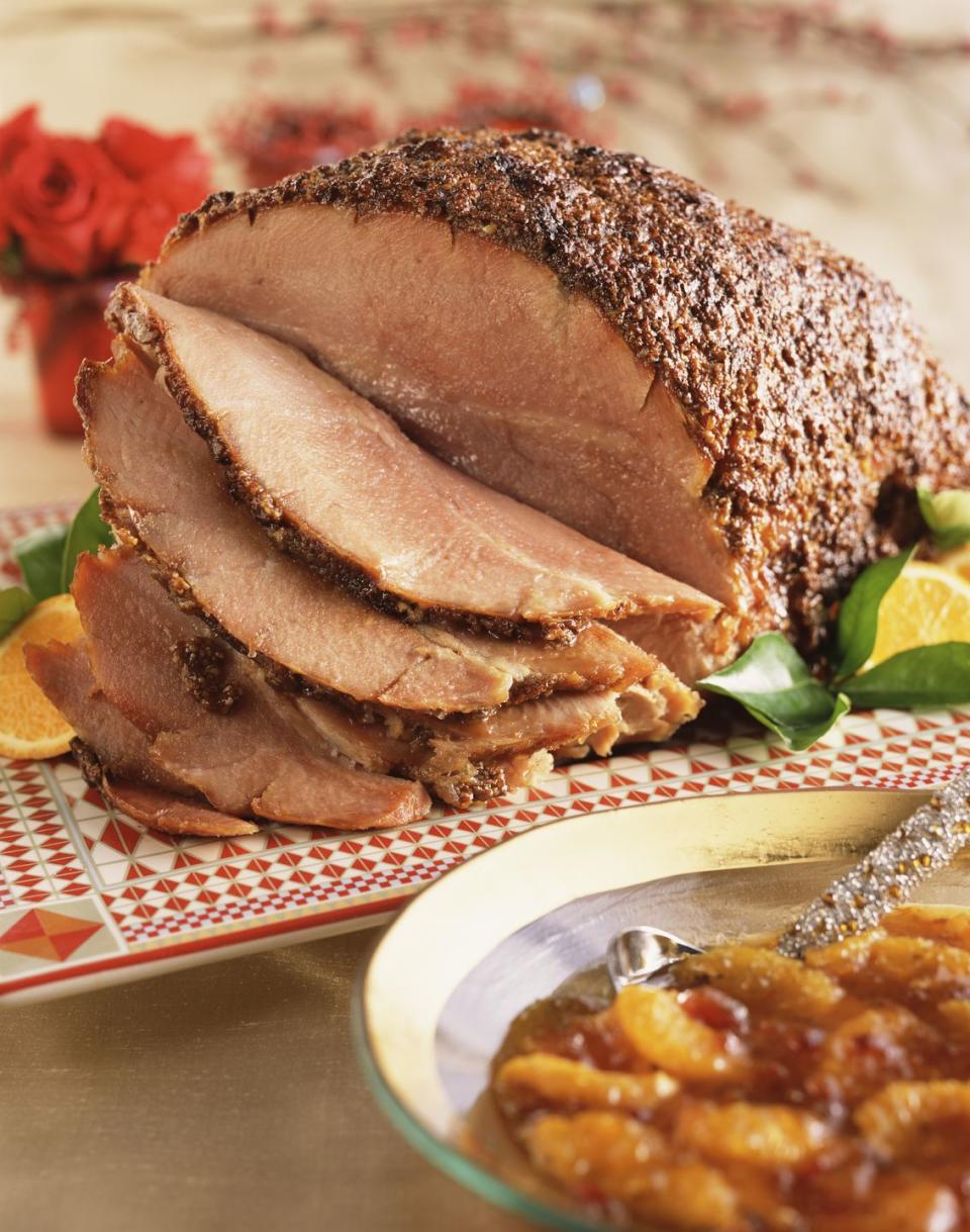 Ham with Fruit Glaze