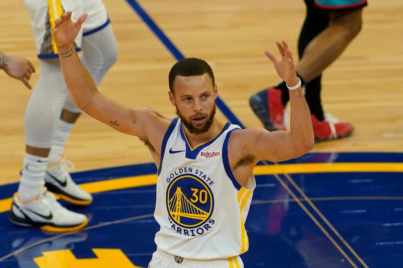 ▲勇士主將Stephen Curry。（圖／美聯社／達志影像）