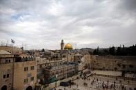 FILE PHOTO: General view of the Western Wall and the Dome of the Rock in Jerusalem's Old City