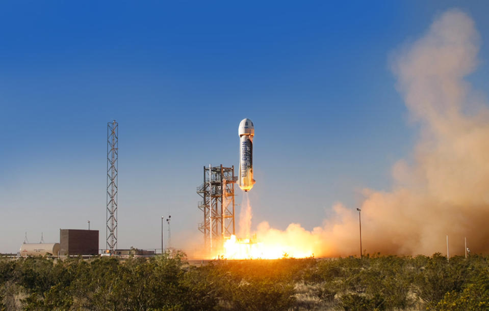 blue origin launch