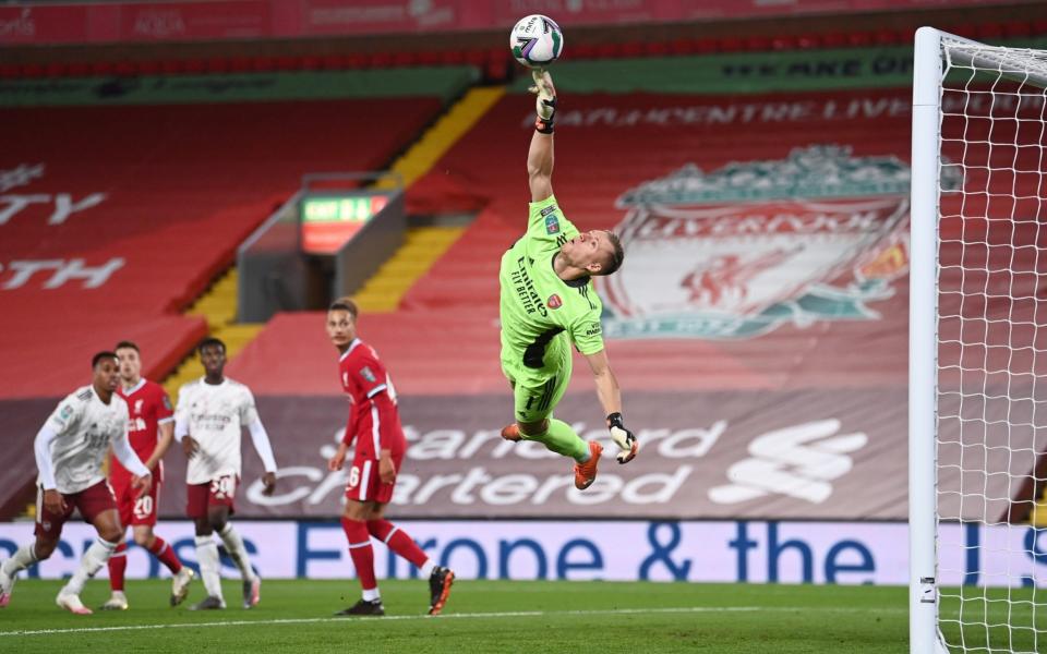 Bernd Leno always had confidence he would keep the No 1 jersey at Arsenal - Reuters