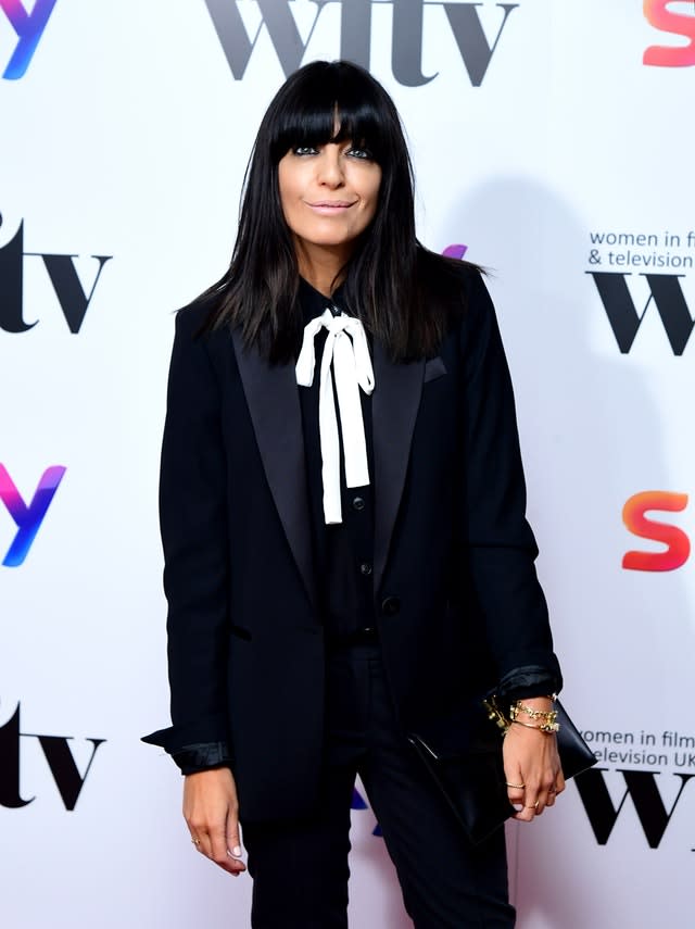 Claudia Winkleman attending the Women in Film and TV Awards 2019 at the Hilton, Park Lane, London 