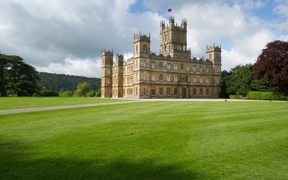 Highclere Castle was the family seat of the Earl of Carnarvon, who was Victor’s closest friend - Geoff Pugh