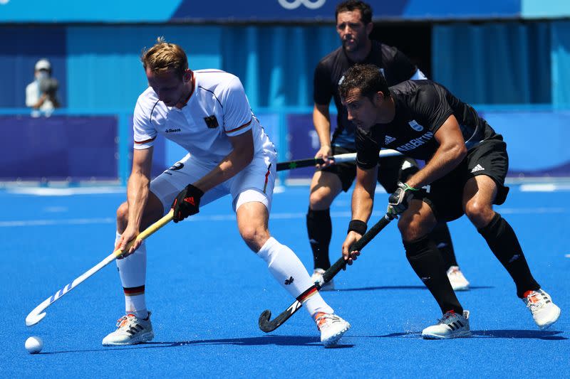 Hockey - Men - Quarterfinal - Germany v Argentina