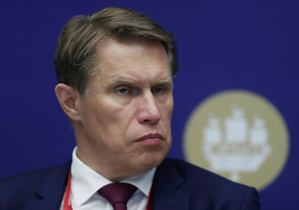 Der russische Gesundheitsminister Mikhail Murashko (Bild: REUTERS/Evgenia Novozhenina)