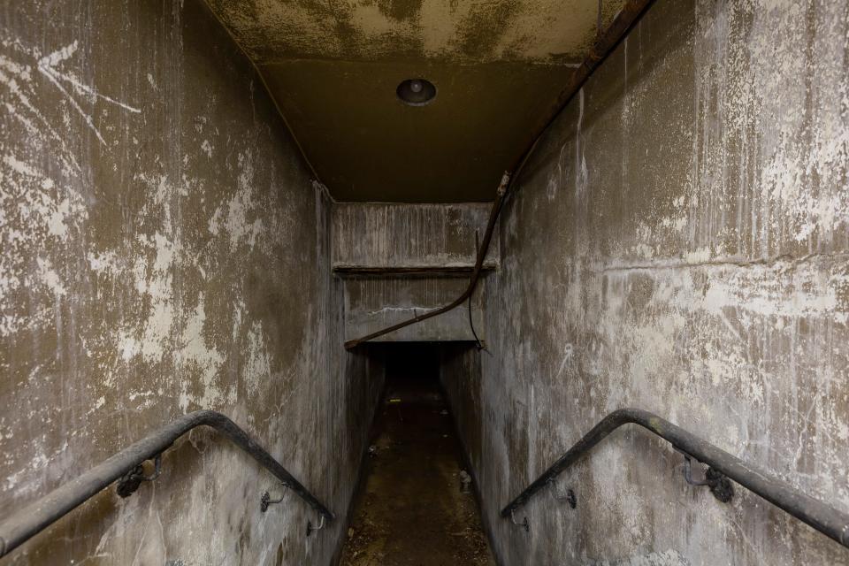 Tunnels in Lynnewood Hall.