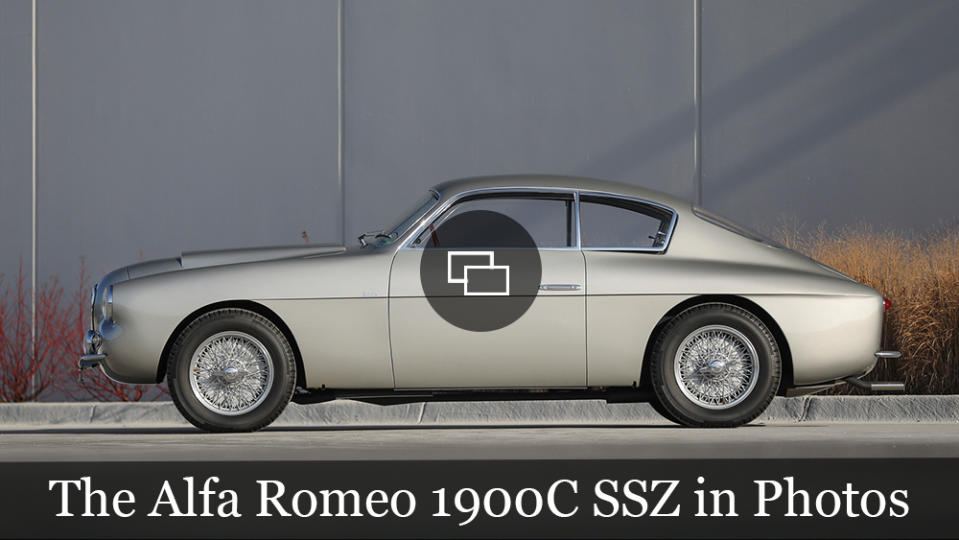 The 1955 Alfa Romeo 1900C SSZ in Photos