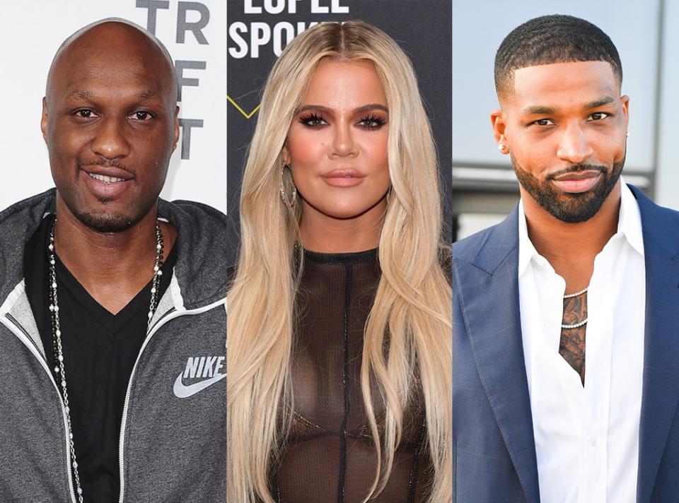 Lamar Odom, Khloe Kardashian, Tristan Thompson