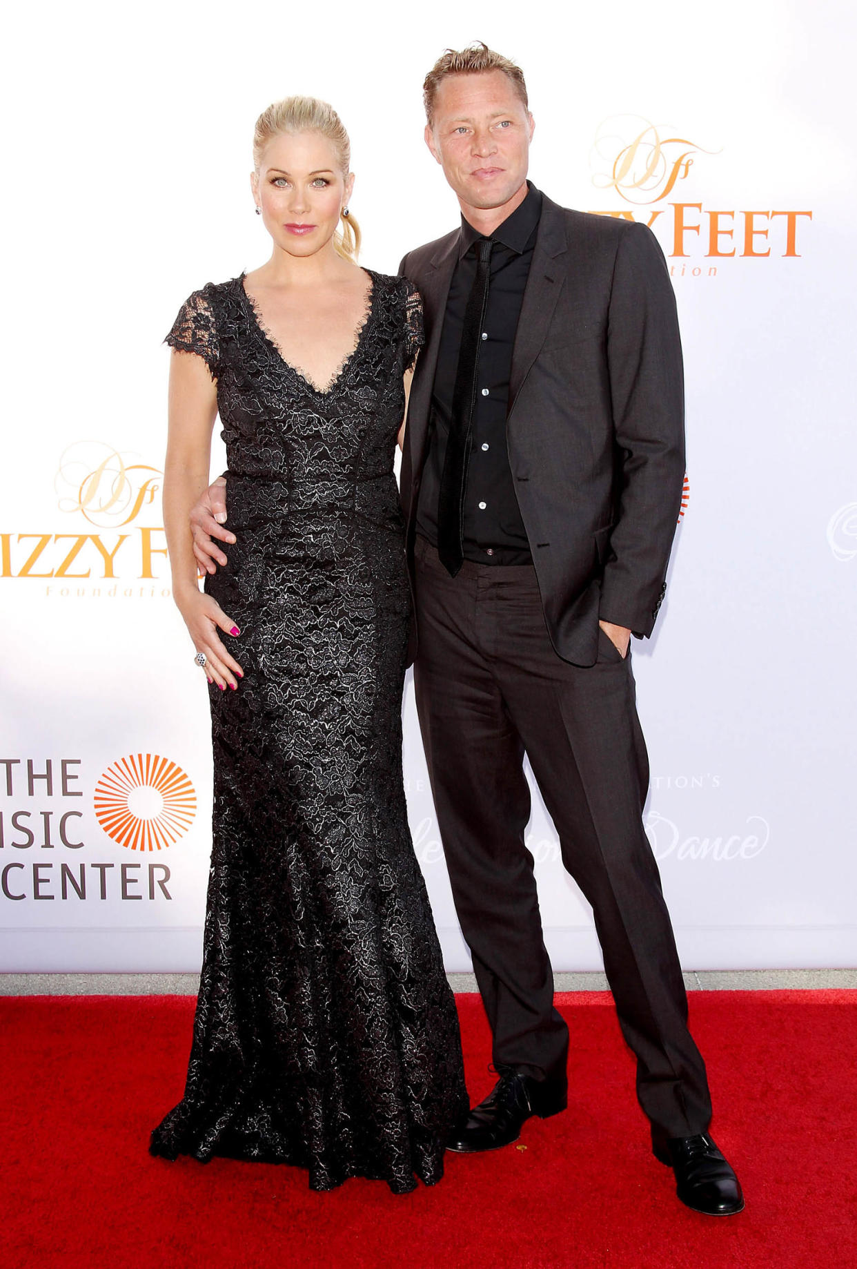 Christina Applegate and Martyn LeNoble (Michael Tran / FilmMagic)