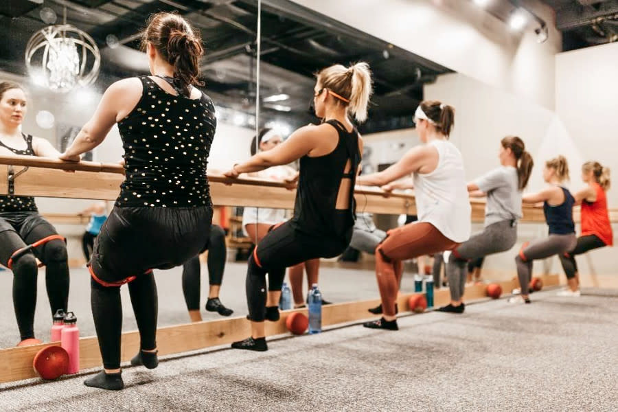 <b>Photo: pure barre/<a href="https://yelp.com/biz_photos/pure-barre-tulsa-midtown-tulsa?utm_campaign=97e208db-f8a8-4f92-840a-d5516ccd28d1%2C9090e836-066c-46c1-9c2c-49971ff13816&utm_medium=81024472-a80c-4266-a0e5-a3bf8775daa7" rel="nofollow noopener" target="_blank" data-ylk="slk:Yelp;elm:context_link;itc:0;sec:content-canvas" class="link ">Yelp</a></b>