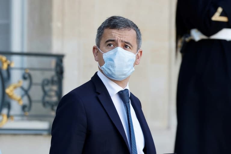 Le ministre de l'Intérieur Gérald Darmanin le 5 janvier 2022 à Paris - Ludovic MARIN © 2019 AFP