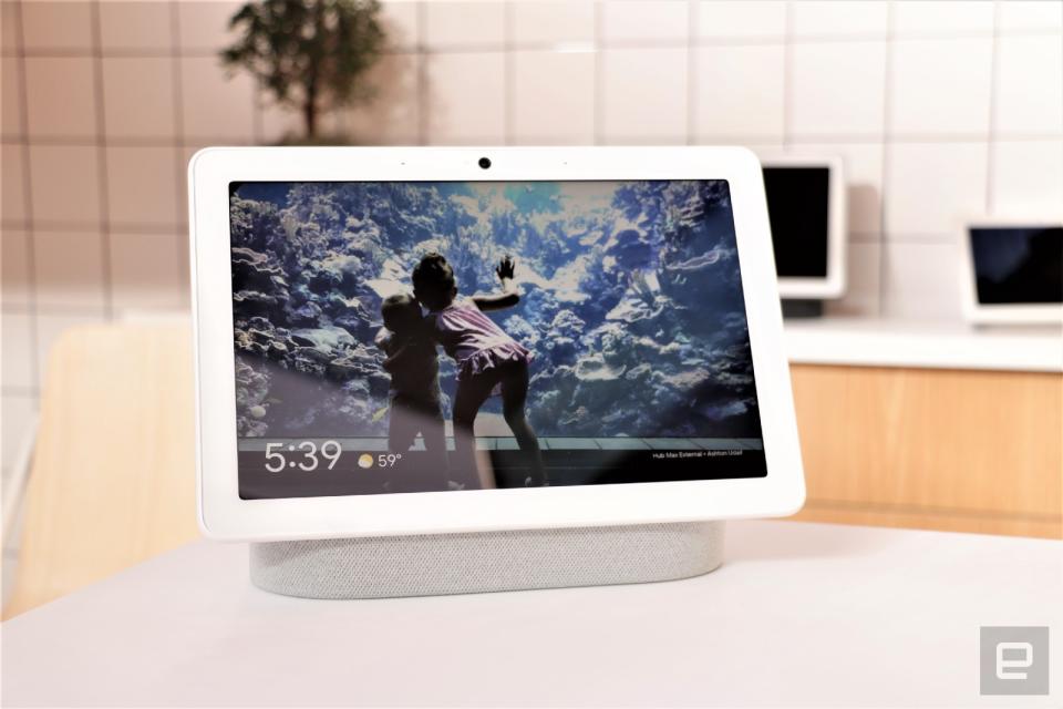 Google Nest Hub Max hands-on

Cherlynn Low / Axget