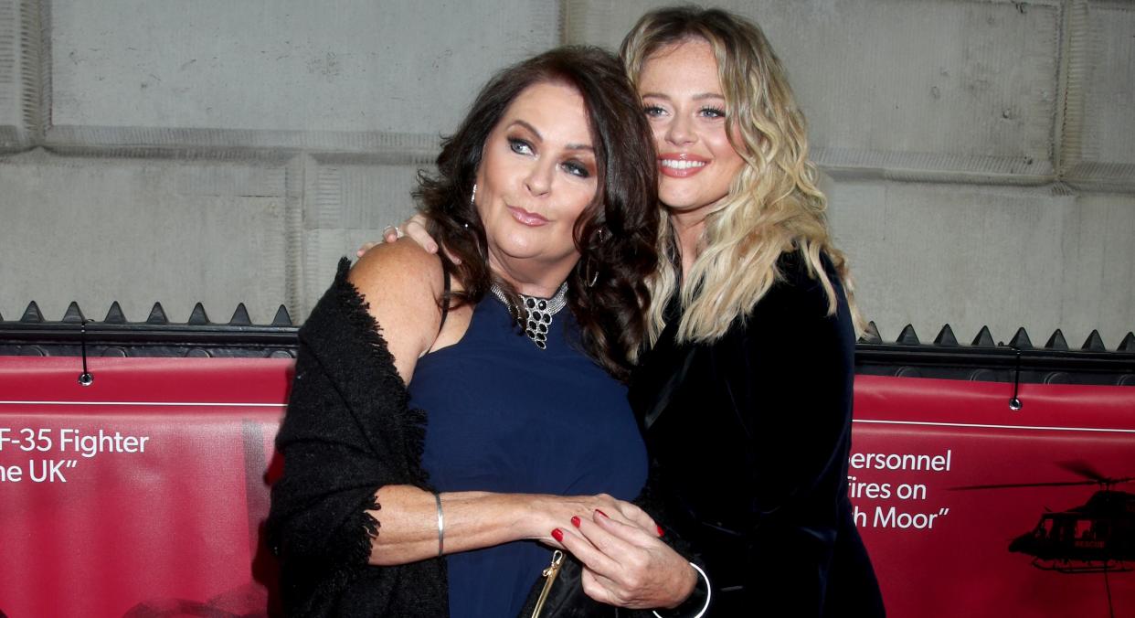 Emily Atack and her mum Kate Robbins were caught up in the aftermath of the 7/7/ terror attacks. (Getty Images)