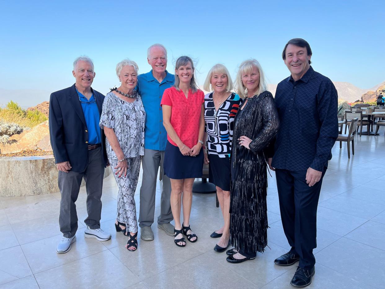 Bighorn's executive board — including President Mike Rivkin; Judy Sanders, executive director; Research Biologist Jim DeForge; Director of Operations/Biologist Aimee Byard; Danielle Cane; Sylvia Ender; and Randy Bynder — attended the Bighorn Institute’s 4th annual Spring Fling.