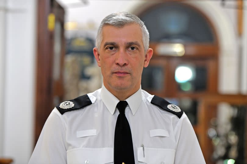 Retiring: Humberside Police's chief constable Paul Anderson, pictured before he became chief constable