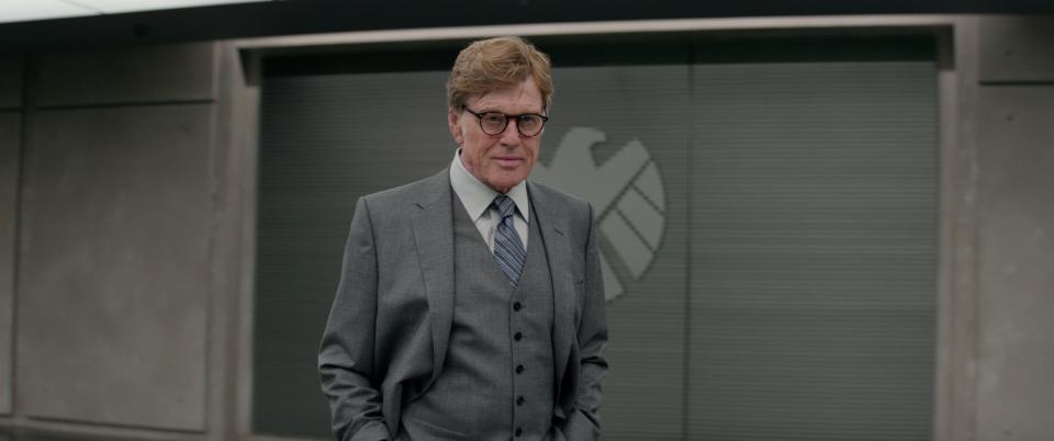 Robert Redford got his villain on as Alexander Pierce in 