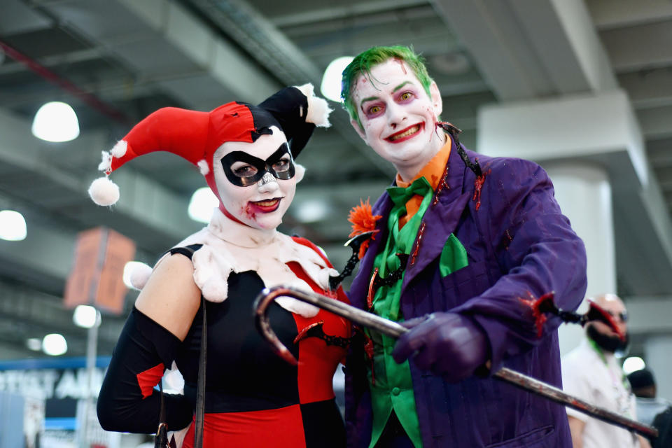 Harley Quinn and Joker.