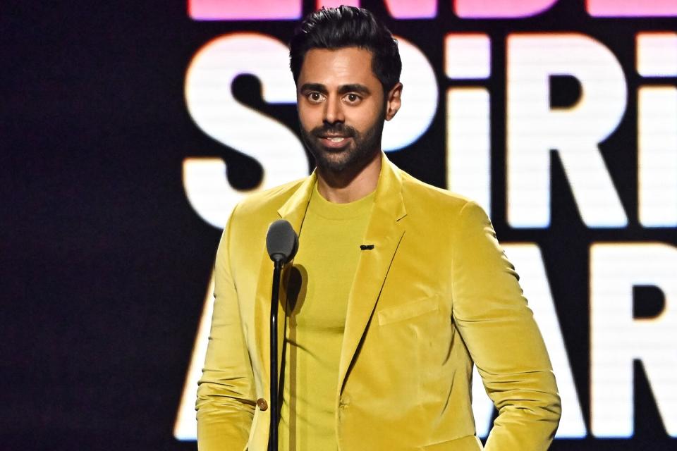 Hasan Minhaj at the 2023 Film Independent Spirit Awards held on March 4, 2023 in Santa Monica, California. (Photo by Michael Buckner/Variety via Getty Images)