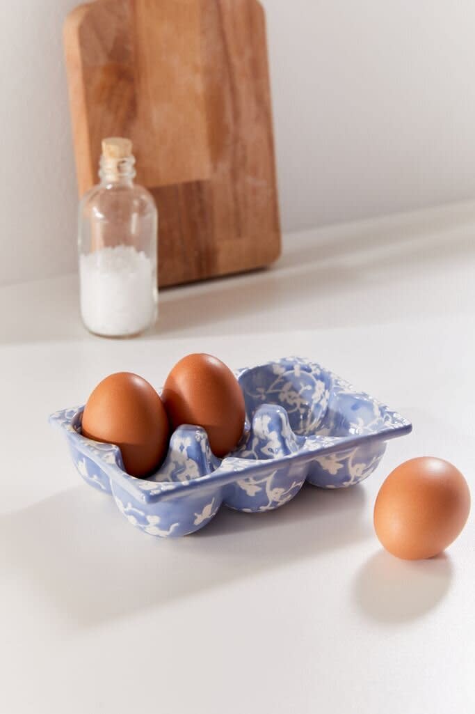 They won't glaze over this ceramic egg tray, which can hold half a dozen eggs. That way they won't have to keep opening and closing the fridge. It has a pretty floral print, too. <a href="https://fave.co/3eH22kN" target="_blank" rel="noopener noreferrer">Find it for $16 at Urban Outfitters</a>. 