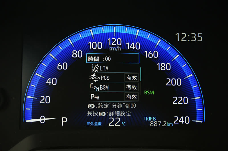 TOYOTA COROLLA CROSS的TSS主動式安全防護系統具備完整的ACC主動式車距維持定速、PCS預警式防護系統(含行人偵測)、LTA車道循跡輔助以及AHB智慧型遠光燈自動切換等系統。