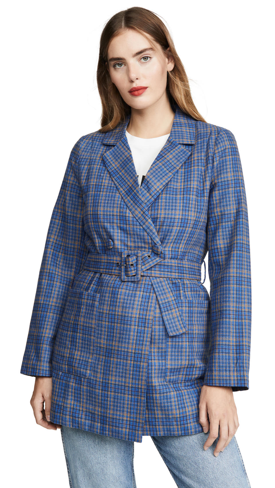 Moon River Belted Blazer