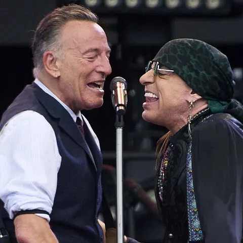 <p>ROBERT WENGLER/Ritzau Scanpix/AFP via Getty</p> Bruce Springsteen and Steven Van Zandt