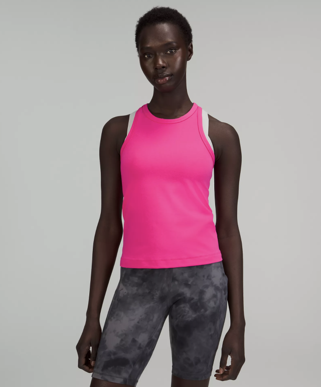 Lululemon Rare Twist Back Tank Pink Size 6 - $39 (22% Off Retail) - From  Alyssa