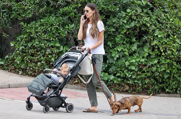 Claudia Osbone con su hija Micaela