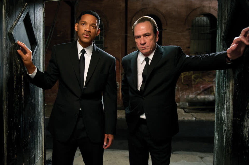 Will Smith and Tommy Lee Jones in Columbia Pictures' "Men in Black 3" - 2012
