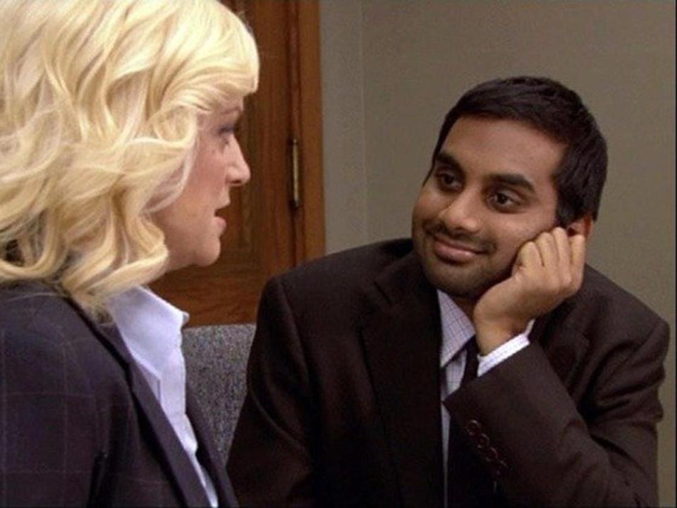 Ansari, who played Tom Haverford, says the writers and actors worked together to develop the characters (NBC)
