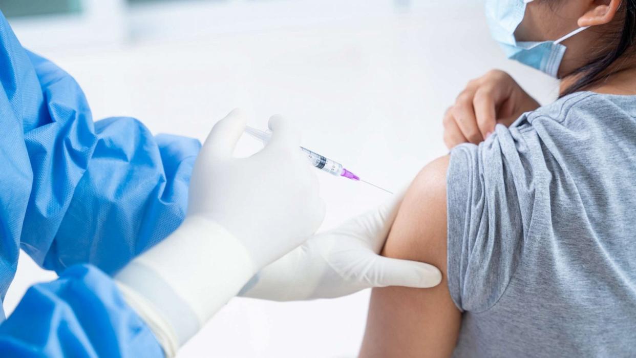 PHOTO: In this undated stock photo, a young patient receives a vaccine injection from a doctor. (STOCK PHOTO/Getty Images)