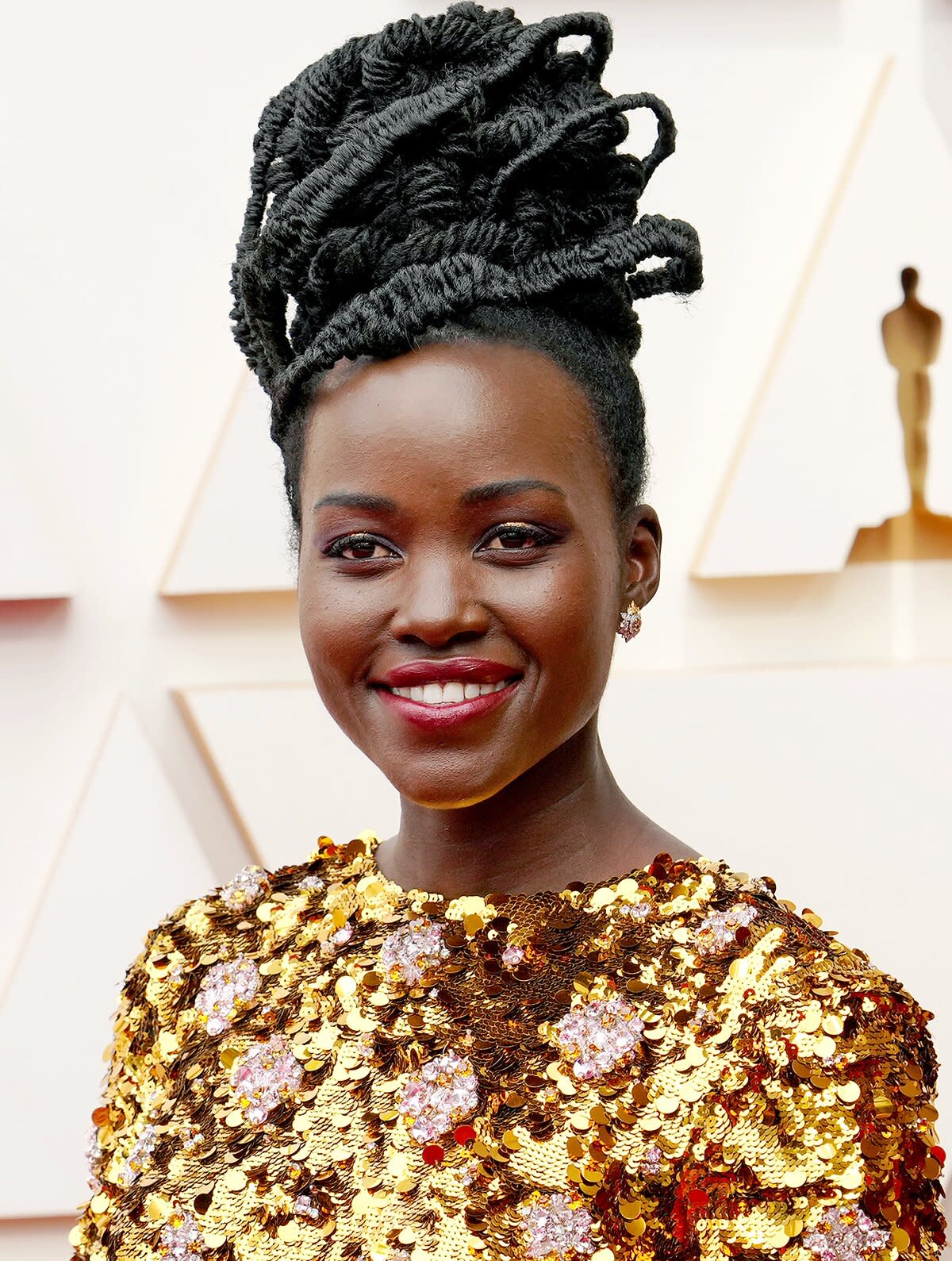 Lupita Nyong'o attends the 94th Annual Academy Awards at Hollywood and Highland on March 27, 2022 in Hollywood, California.