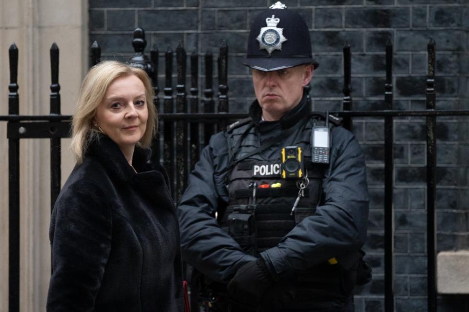 Foreign Secretary, Liz Truss arrives in Downing Street, London (Stefan Rousseau/PA) (PA Wire)