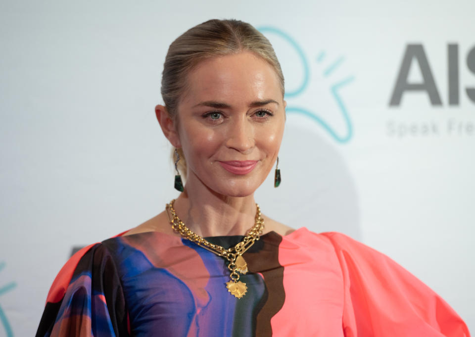 NEW YORK, NEW YORK - JULY 11: Emily Blunt attends the 2022 Freeing Voices, Changing Lives Gala at Guastavino’s on July 11, 2022 in New York City. (Photo by Noam Galai/Getty Images)