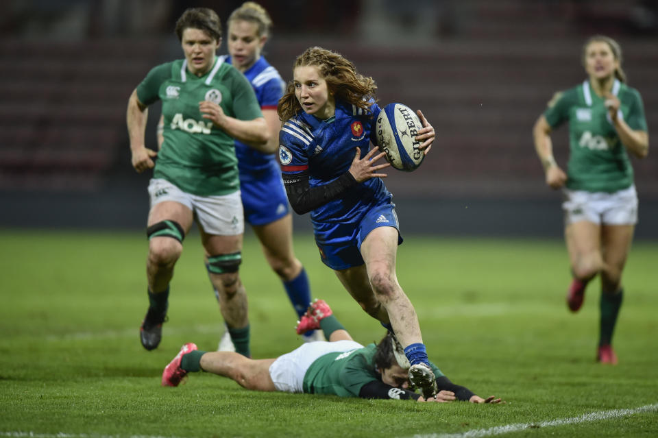 The winners of Ireland v France this weekend will play England in the 2021 Women's Six Nations showpiece on Super Saturday © Thierry Breton / Panoramic