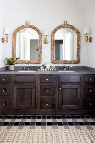 30 Bathroom Cabinet Color Ideas From