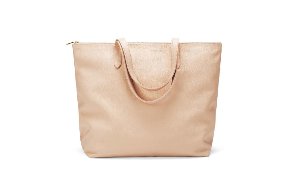 The All-around MVP: Cuyana Leather Zipper Tote