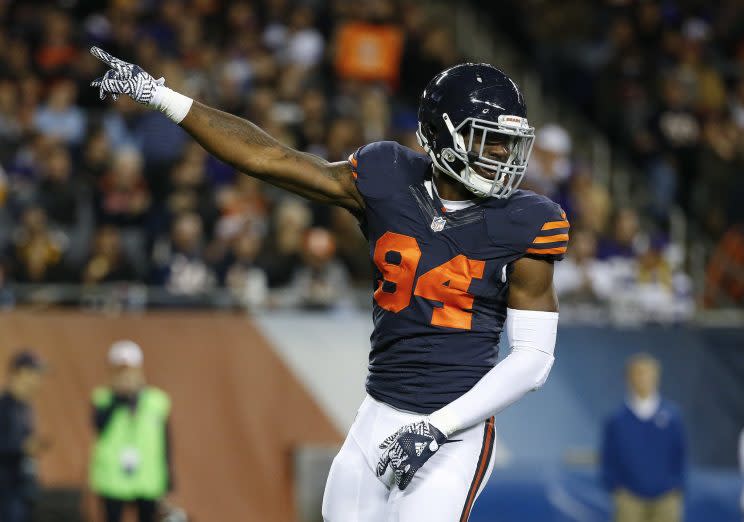 Leonard Floyd said he needed two months to recover from his latest concussion. (AP)