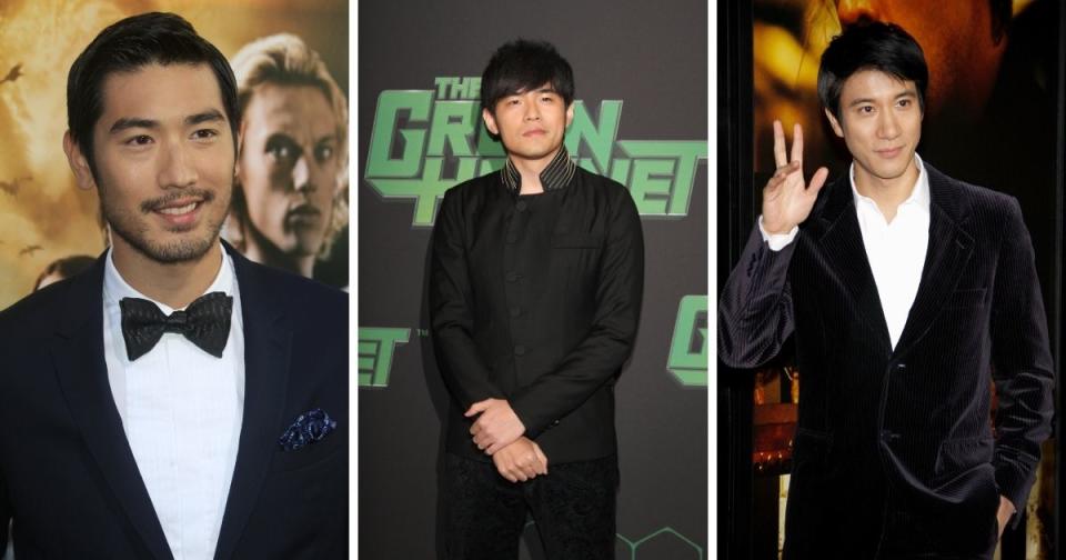 <p>Godfrey Gao, Jay Chou and Wang Leehom are all “monolids”. (Photos courtesy of Shutterstock)</p>
