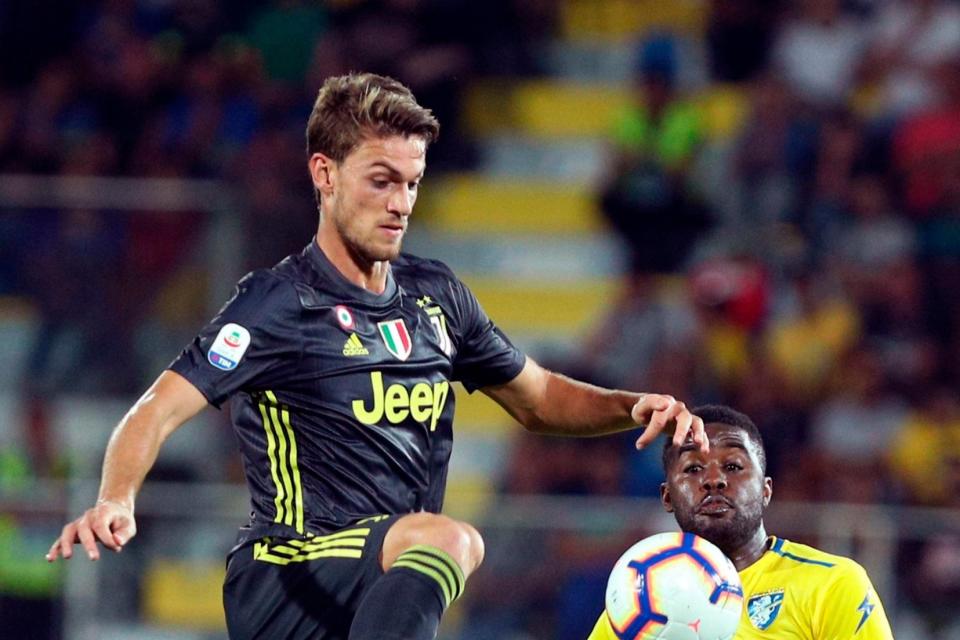 Staying put: Daniele Rugani: AP