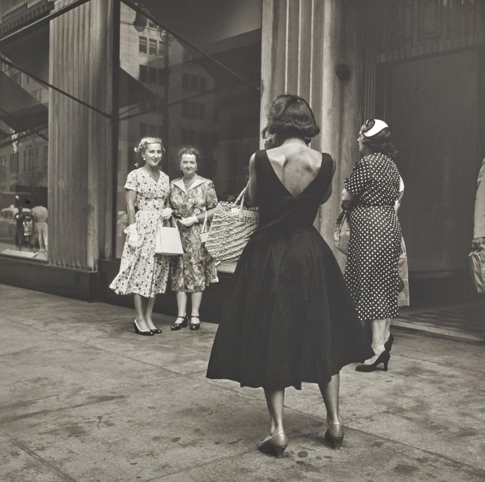 Untitled (1954), by Vivian Maier. On display through Feb. 12 at the Norton Museum of Art.