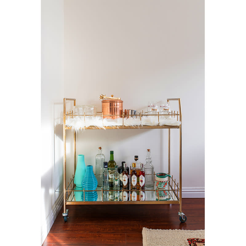 <a rel="nofollow noopener" href="https://www.allmodern.com/furniture/pdp/rebeccah-bar-cart-eyqn4891.html" target="_blank" data-ylk="slk:Rebeccah Bar Cart, AllModern, $280We also found stunning pieces from Article, which I hadn’t heard of until recently. I’m obsessed with velvet and love incorporating rugs into every room since our apartment has hardwood floors, and the site has such a stunning collection of both. Narrowing down our picks was actually the most difficult because the options are that good.;elm:context_link;itc:0;sec:content-canvas" class="link ">Rebeccah Bar Cart, AllModern, $280<p><span>We also found stunning pieces from <a rel="nofollow noopener" href="https://www.article.com/" target="_blank" data-ylk="slk:Article;elm:context_link;itc:0;sec:content-canvas" class="link ">Article</a>, which I hadn’t heard of until recently. I’m obsessed with velvet and love incorporating rugs into every room since our apartment has hardwood floors, and the site has such a stunning collection of both. Narrowing down our picks was actually the most difficult because the options are <em>that</em> good.</span></p> </a><a rel="nofollow noopener" href="https://rstyle.me/n/c2c3quchdw" target="_blank" data-ylk="slk:Chambery 29" Swivel Bar Stool, Wade Logan, $167We also found stunning pieces from Article, which I hadn’t heard of until recently. I’m obsessed with velvet and love incorporating rugs into every room since our apartment has hardwood floors, and the site has such a stunning collection of both. Narrowing down our picks was actually the most difficult because the options are that good.;elm:context_link;itc:0;sec:content-canvas" class="link ">Chambery 29" Swivel Bar Stool, Wade Logan, $167<p><span>We also found stunning pieces from <a rel="nofollow noopener" href="https://www.article.com/" target="_blank" data-ylk="slk:Article;elm:context_link;itc:0;sec:content-canvas" class="link ">Article</a>, which I hadn’t heard of until recently. I’m obsessed with velvet and love incorporating rugs into every room since our apartment has hardwood floors, and the site has such a stunning collection of both. Narrowing down our picks was actually the most difficult because the options are <em>that</em> good.</span></p> </a>