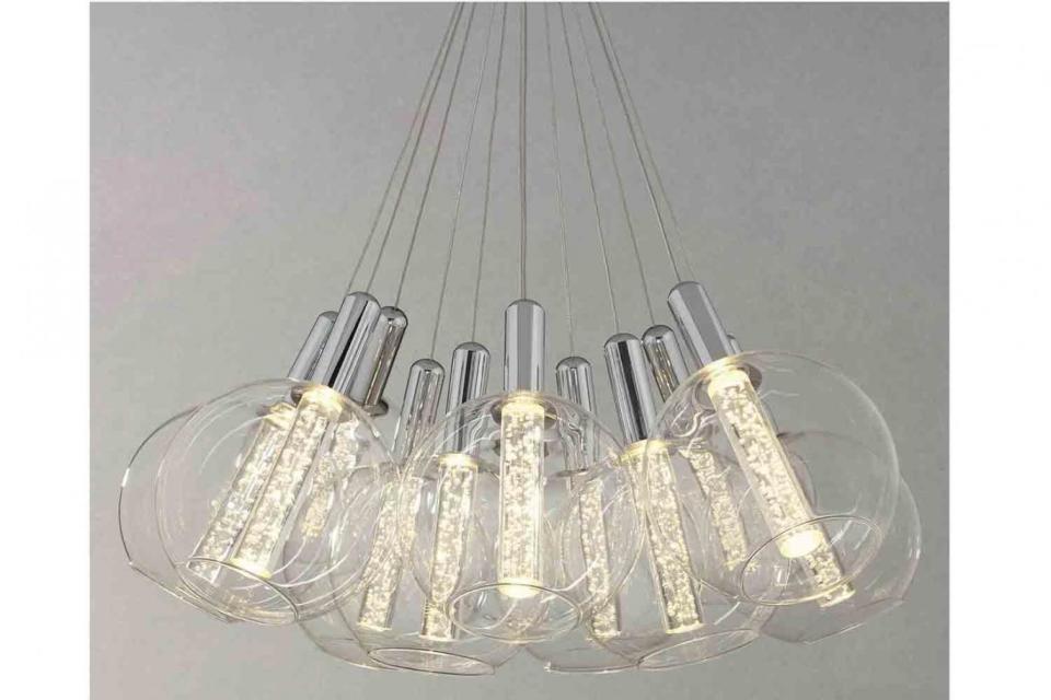 John Lewis & Partners Orson LED Bubble 12 Pendant Cluster Ceiling Light