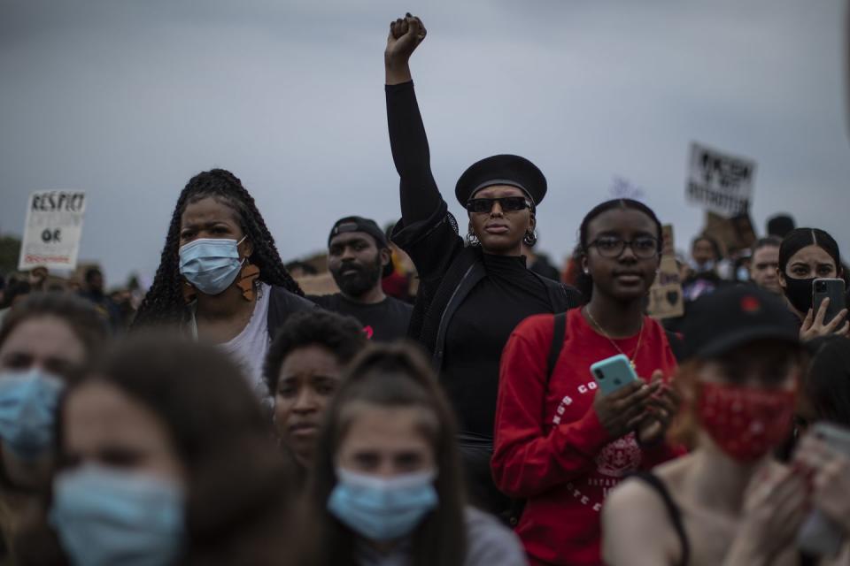 Black Lives Matter Protests In The UK