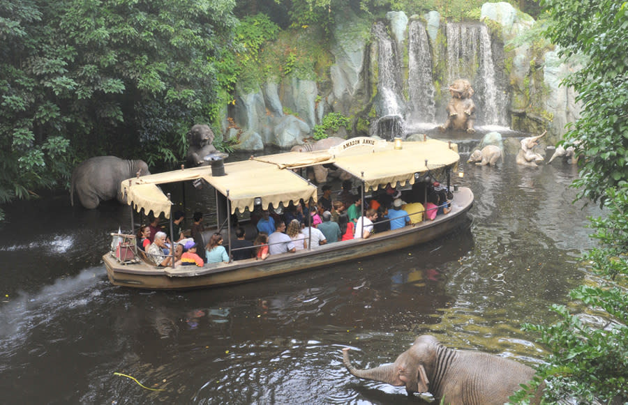 The Jungle Cruise is an Adventureland ride in every Disney theme park.