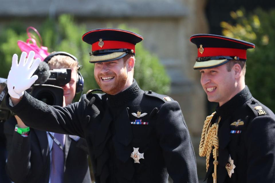 Prince Harry calls his brother “Willy” throughout the memoir (PA Wire)