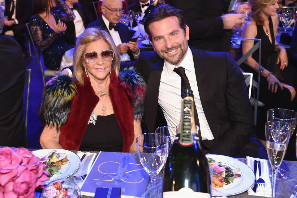 SAG Awards 2019: Bradley Cooper Brings Mom as His Date