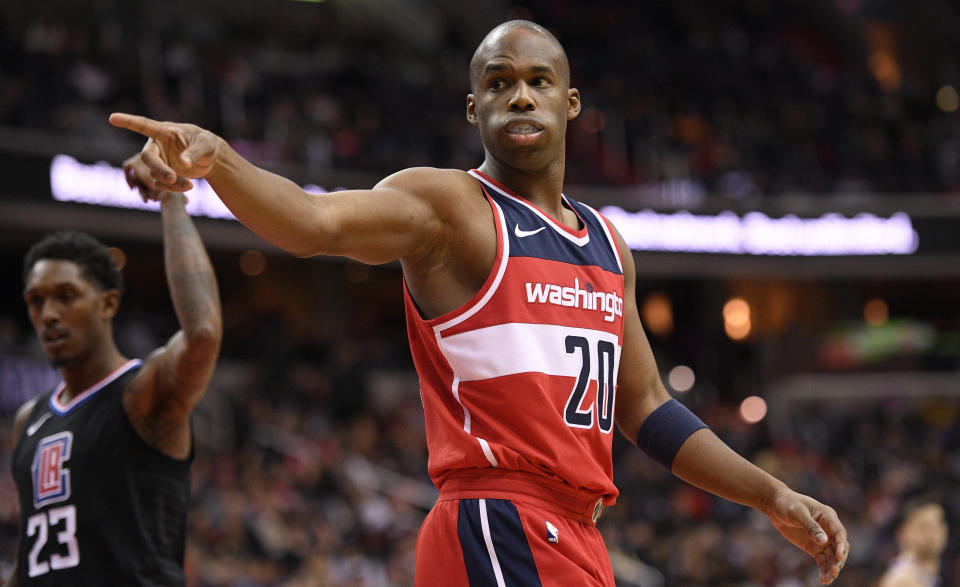 Wizards guard Jodie Meeks will miss the entire playoffs. (AP)