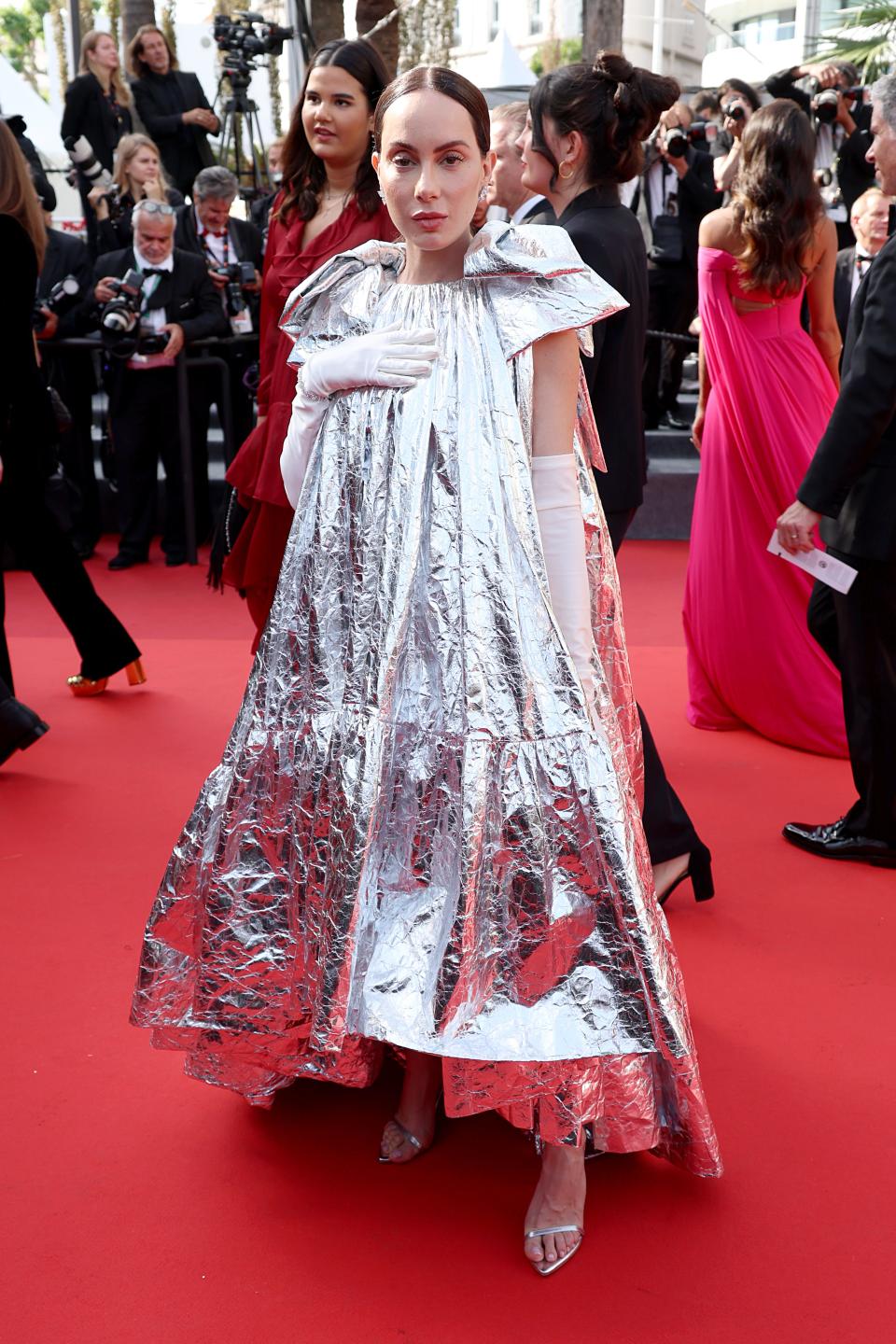 Sira Pevida at the screening of "Triangle Of Sadness" during the 2022 Cannes film festival.